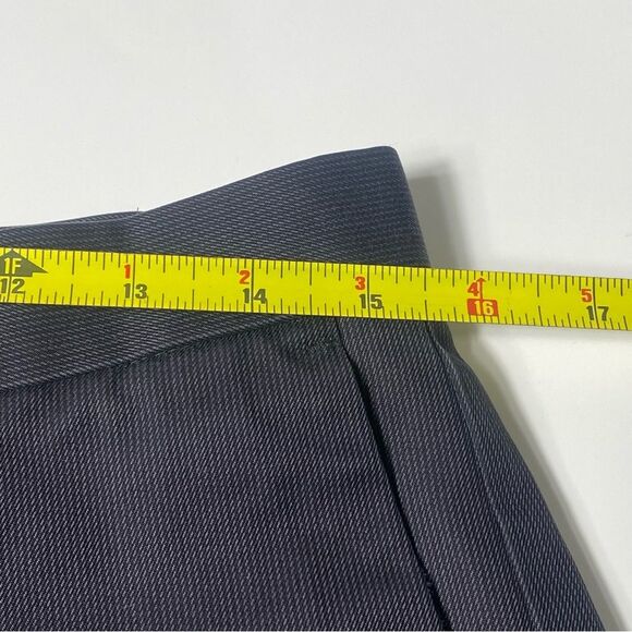 Banana Republic Non-Iron Tailored Slim Fit Charcoal Gray Pants Men's Size 31x32 - Picture 7 of 13